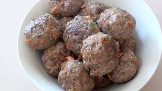 CHEESY MEATBALLS  KIDS RECIPE [upl. by Shane]