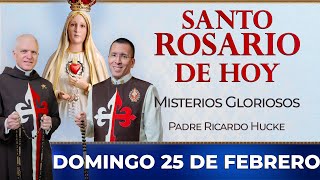 Santo Rosario de Hoy  Domingo 25 de Febrero  Misterios Gloriosos rosariodehoy [upl. by Yelnoc]