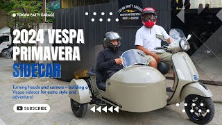 2024 VESPA PRIMAVERA  SIDECAR [upl. by Khorma]