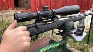 Mark V Accumark Weatherby Magnum 30378 Long Range Sniper Rifle Shooting How to Load amp Shoot a Gun [upl. by Leahpar]