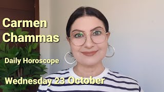 Wednesday 23 October 2024 BornToday Horoscope Consultations ChartReading [upl. by Noslien46]