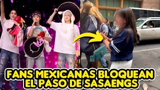 FANS DE NCT DREAM BLOQUEAN EL PASO DE SASAENGS QUE PERSEGUÍA AL GRUPO EN MÉXICO [upl. by Rolanda676]