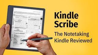 Kindle Scribe REVIEW The Future of Digital NoteTaking [upl. by Newo]