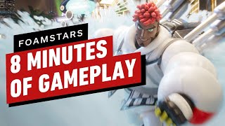 Foamstars 8 Minutes of Gameplay 4K 60FPS [upl. by Amsirak]