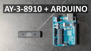 Using an AY38910 programmable sound generator with an Arduino [upl. by Alyhc]