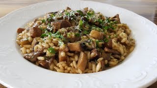 How to Make Mushroom Risotto  Best Mushroom Risotto Recipe [upl. by Eimorej267]