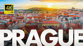 Prague Czech Republic 🇨🇿 in 4K Ultra HD  Stunning Drone Footage [upl. by Ungley]