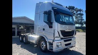 VENDIDO Iveco Hiway 480 6x4 ano 20182018 Susp Mola [upl. by Ahoufe492]