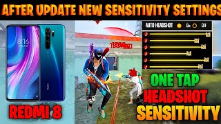 REDMI 8 FREE FIRE 📱 SETTINGSSENSITIVITYCUSTOM HUDDPI ⚙️ REDMI 8 FREE FIRE HIGHLIGHTS 🎯 [upl. by Asenej]