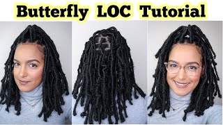 CÓMO hacer DREADS o RASTAS con extensiones  soft BUTTERFLY LOC  METODO LOC  Empajonate [upl. by Nedak296]