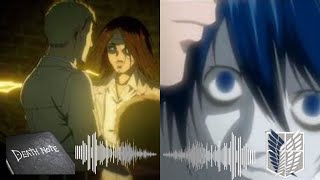 I Switched AOT And Death Note Music [upl. by Isteb]