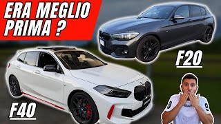 MEGLIO PRIMA O ADESSO  BMW serie1 F20 VS F40 [upl. by Grantland982]