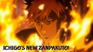 Ichigos New Zanpakuto English Dub 1080p  Bleach TYBW [upl. by Sitnerp]