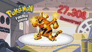 LIVE Shiny Electabuzz em 27304 REs na Fase 4 Pokémon Fire Red [upl. by Ruphina]