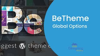 Betheme Tutorial 1 Global Options  Getting Started with Betheme [upl. by Davon]