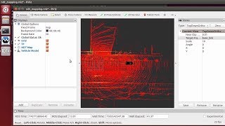 Autoware  Mapping using rosbag [upl. by Helbonna]