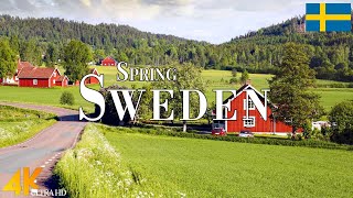 Spring Sweden 4K Ultra HD • Stunning Footage Sweden Scenic Relaxation Film with Calming Music [upl. by Nnel91]