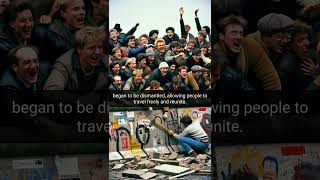 Today in History Berlin Wall Dismantling berlinwall coldwar reunification [upl. by Kamin]