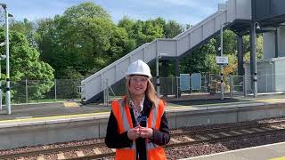 Scotlands First Minister gets a sneak peek at Levenmouth Rail Link ahead of opening [upl. by Anegroeg773]