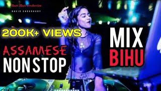 Non Stop Bihu Song Assamese Remix SongRemix BihuAssamese Song Moromot Matisu Tumak Jaanmoni [upl. by Sisi901]