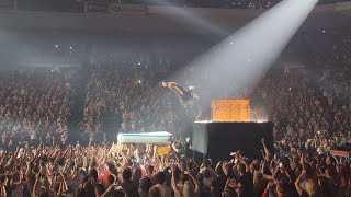 Twenty One Pilots  Ride  4K Live in Concert Icy Tour  Tyler crowd surfs  Cincinnati OH 82122 [upl. by Yattirb]