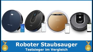 Die besten Roboter Staubsauger TOP 5 2024 🥇 Testsieger im Vergleich iRobot Tesvor ZACO etc [upl. by Bust651]