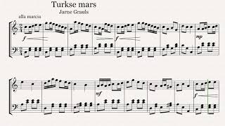 Muziek schrijven Turkse Mars [upl. by Methuselah]