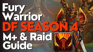 Fury Warrior Season 4 Beginner Guide for Raid amp M  Dragonflight 1026 [upl. by Roseline930]