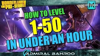 How to Level from 150 in 45 Minutes in Borderlands The PreSequel 1M Cash amp 200 Moonstone [upl. by Icart]