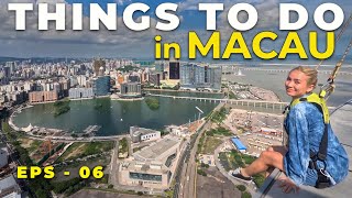 THINGS TO DO IN MACAU 2024 [upl. by Ecienal]