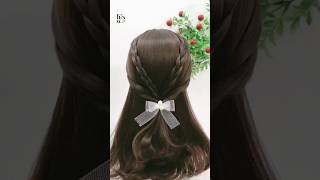 Hairstyle for short hair shorts youtubeshorts hairstyle [upl. by Eux]