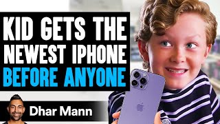 Kid GETS NEWEST iPhone Before ANYONE ELSE What Happens Is Shocking  Dhar Mann [upl. by Adiahs]