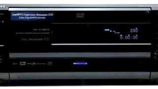 Sony DVPCX850D 200 DVD  CD changer [upl. by Lerraf]