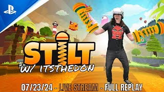 First Impressions LIVE  Stilt VR Gameplay  072324  PSVR2 [upl. by Ivek]