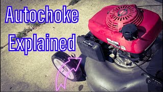 Honda GCV Autochoke Explained [upl. by Ntsyrk]