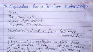 Application for a fullfree studentship  Application writing [upl. by Guttery]