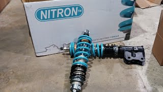 GR86 Nitron R1 Coilover System Unboxing [upl. by Audres]