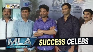 MLA Movie Success Celebrations  Kalyan Ram Kajal Agarwal  Filmyfocuscom [upl. by Arata]