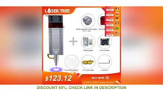 LASER TREE 80W40W30W20W Laser Head For CNC Engraver Wood Cutting DIY Laser Tools 450nm TTL PWM B [upl. by Ojela]