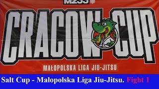 Fight no1 GI  Małopolska Liga JiuJitsu  Salt Cup [upl. by Eggett]