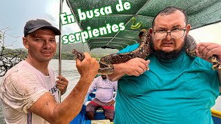 Exploramos isla llena de Serpientes Costa Rica 🇨🇷 Ft ArayaVlogs [upl. by Suiramed]