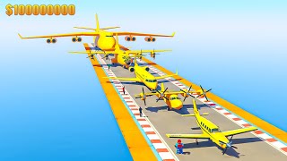 10000000000 Plane Crash Challenge 😍 gta5 wadangamer [upl. by Dodd]