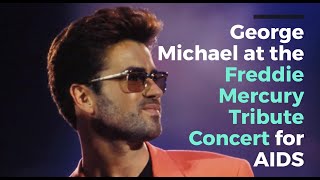 George Michael on Anselmo Feleppa and His Performance at the Freddie Mercury Tribute Concert [upl. by Columbus]