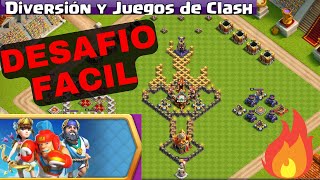 DIVERSION Y JUEGOS DE CLASH SUPER FACIL 🥱 Clash of clans [upl. by Llatsyrc]