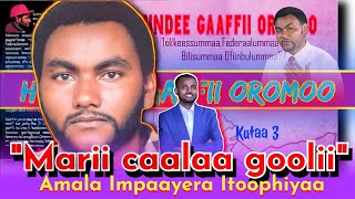 HUNDEE GAAFFII OROMOO quotMARII CAALAA GOOLIIquot [upl. by Nyrac]