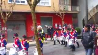 DiaDeSanSebastian DonostiakoEguna 2015  Tamborrada de La Anunciata en Pasaia Antxo [upl. by Ronyam146]