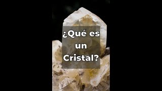 ¿QUÉ ES UN CRISTAL MINERAL [upl. by Launce]