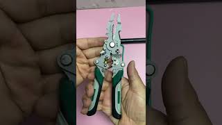 Wiring method Electrician Hardware tools Multifunction wire stripper [upl. by Nithsa]