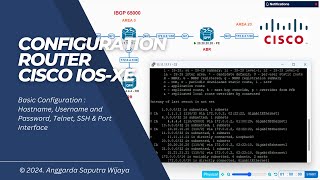 How To Configuration Router Cisco IOSXE 170302 In PNETLAB  Basic Configuration [upl. by Fruin506]