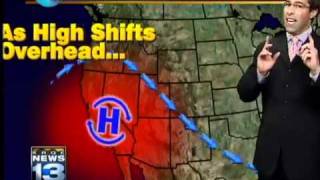 Mark Ronchetti Monday KRQE Forecast [upl. by Fotina222]